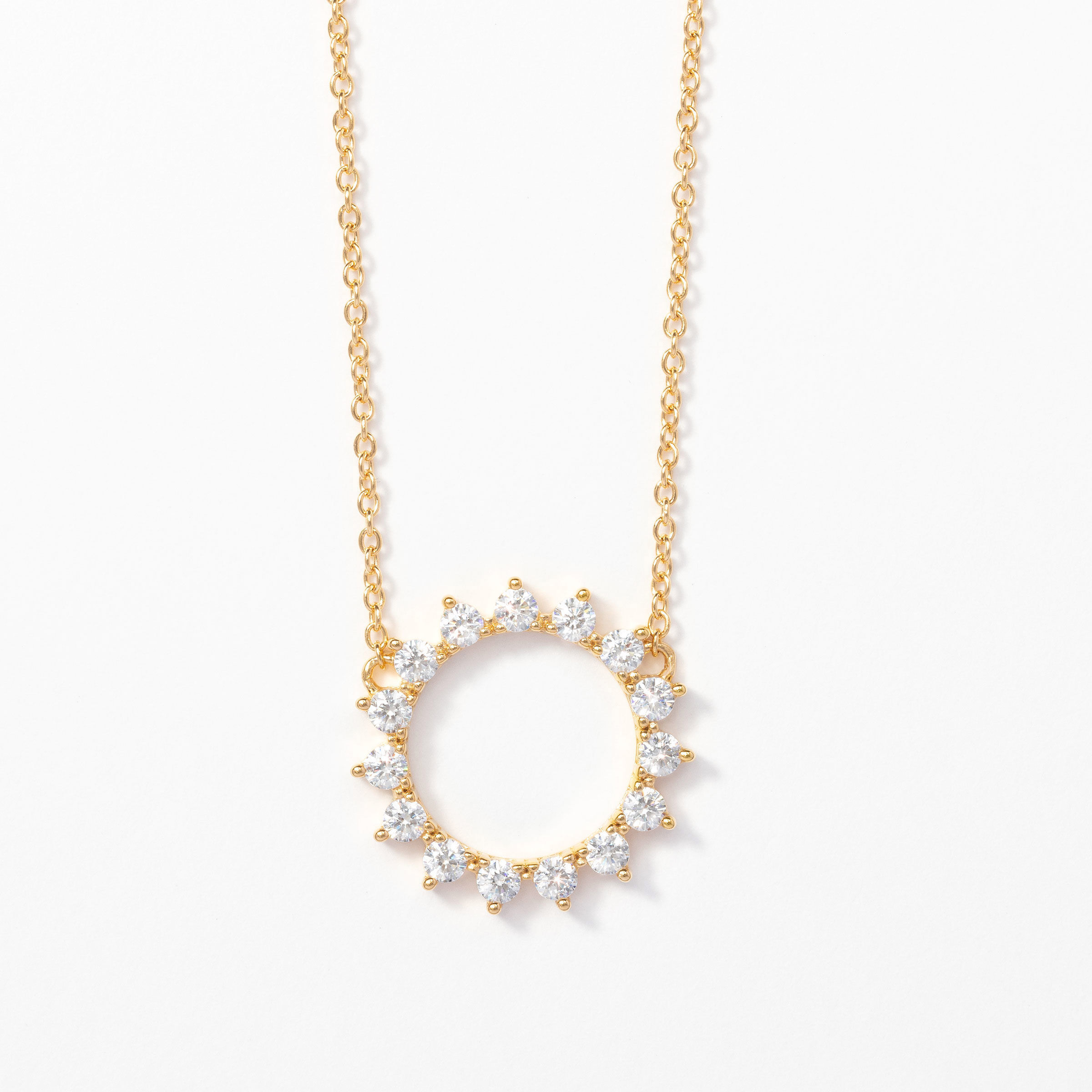 Forever and Ever Necklace, Golden — view 4