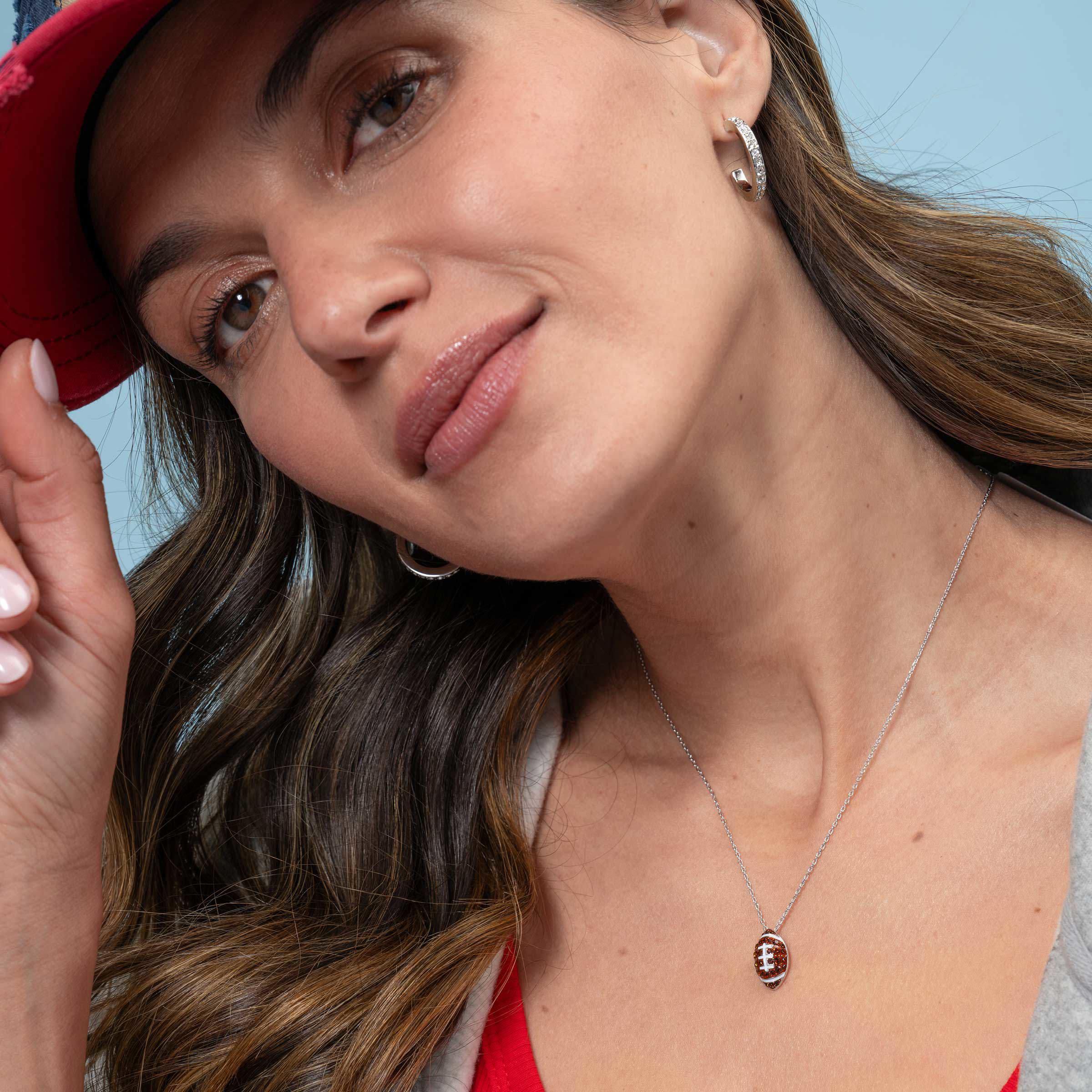 Football Necklace — view 3