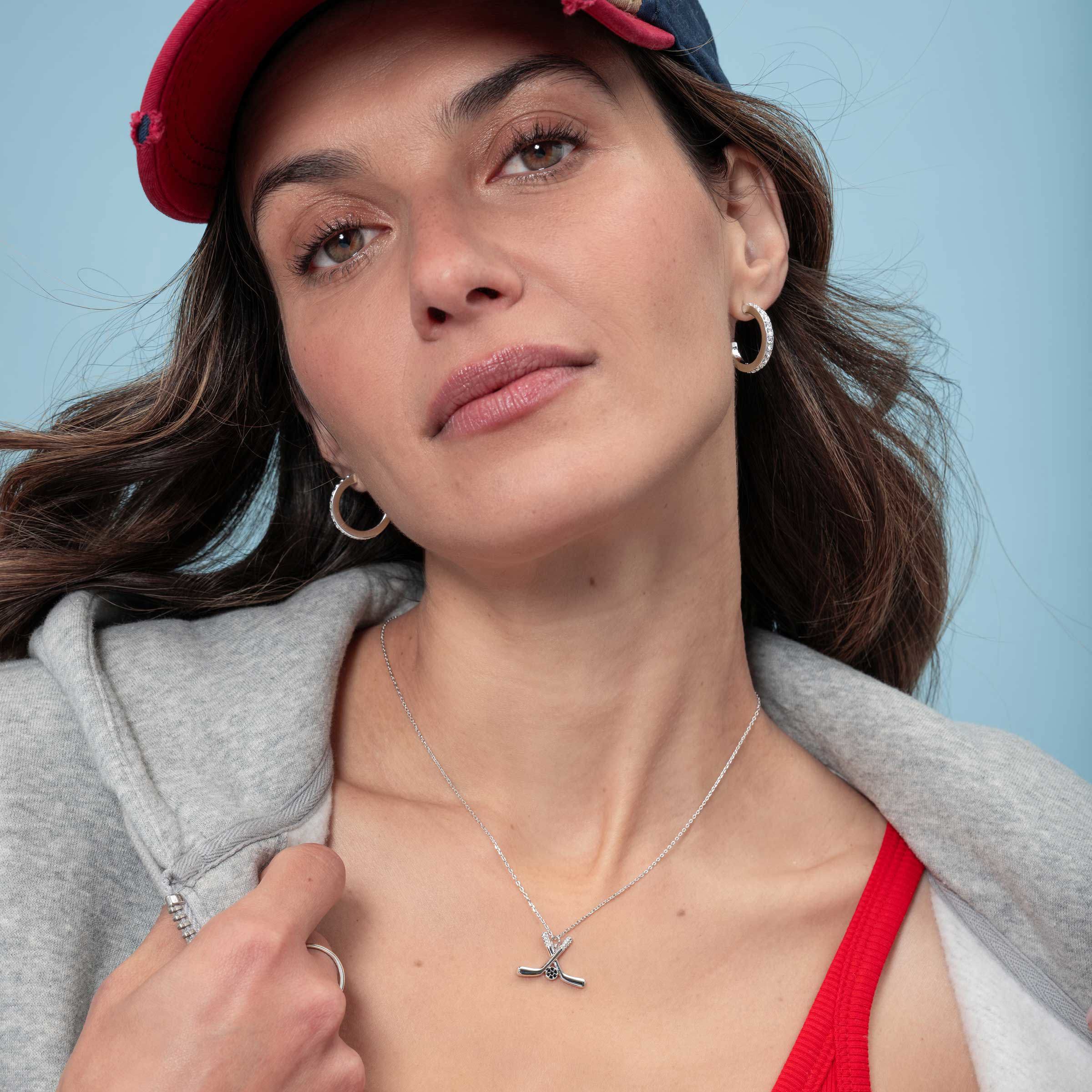 Hockey Necklace — view 2