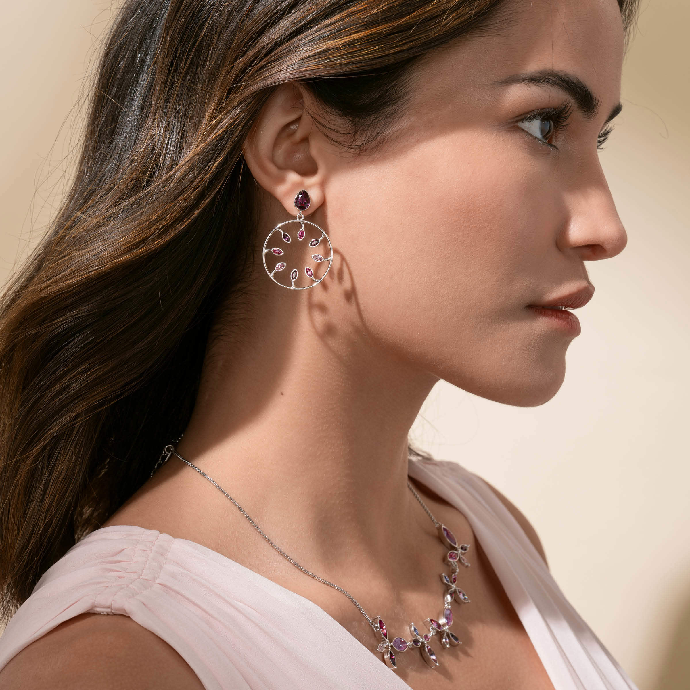 Orchid Dream Earrings — view 2