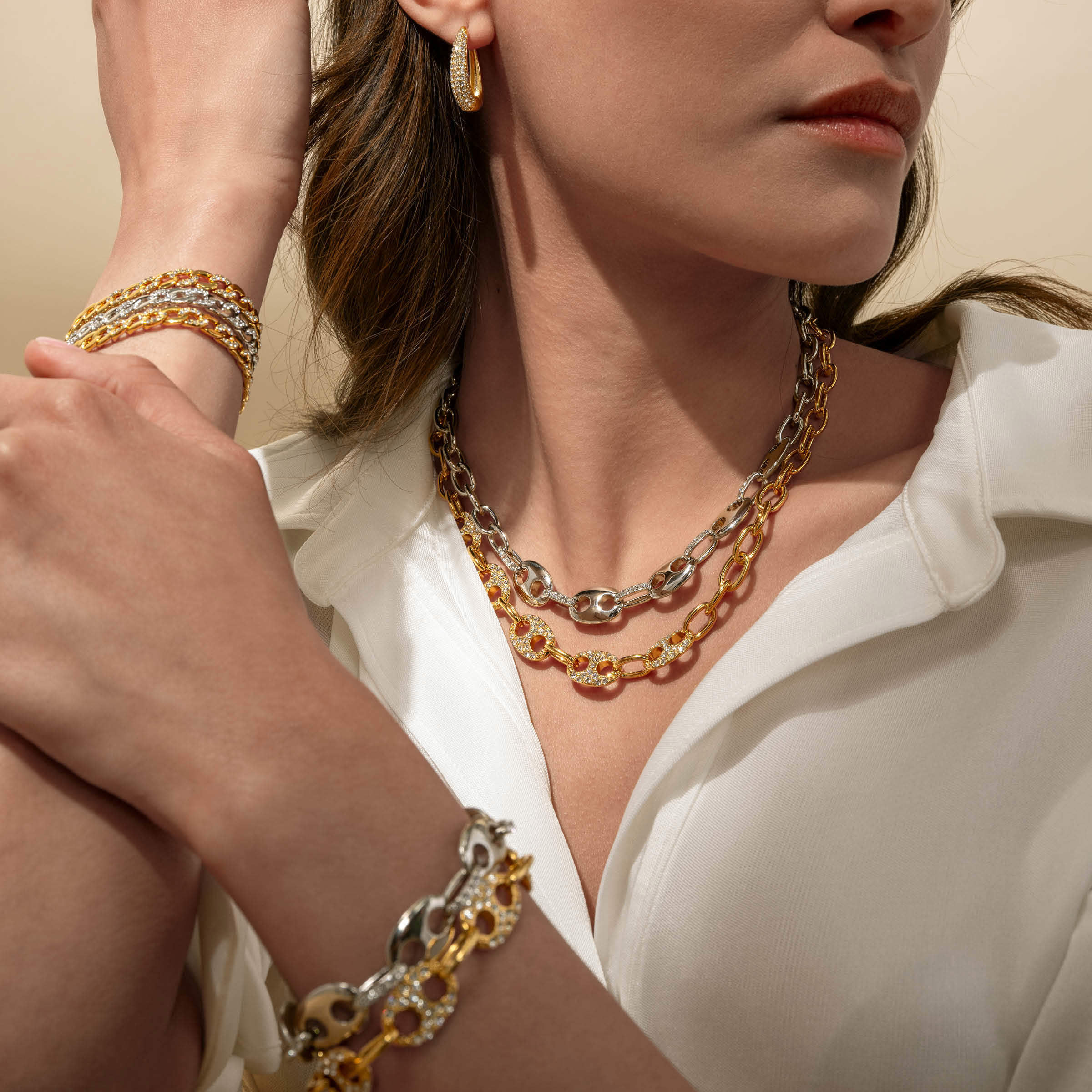Radiant Bond Necklace — view 4
