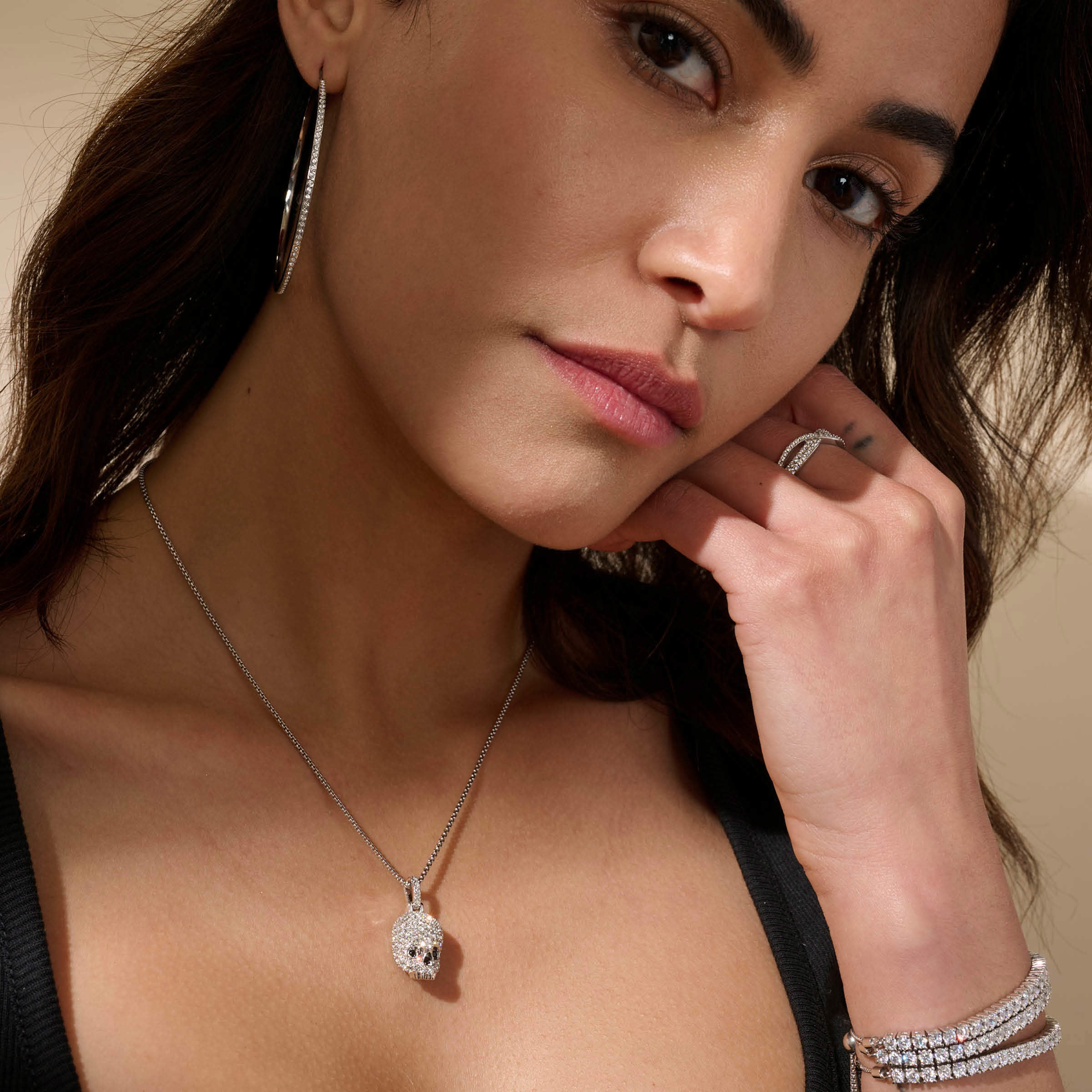 Skull Necklace — view 3