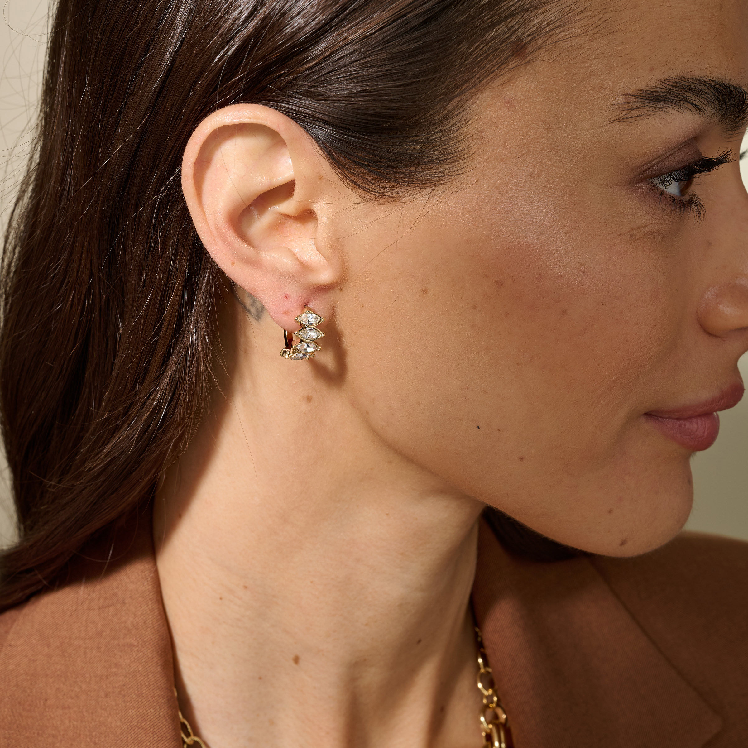 High Stakes Earrings, Golden — view 2