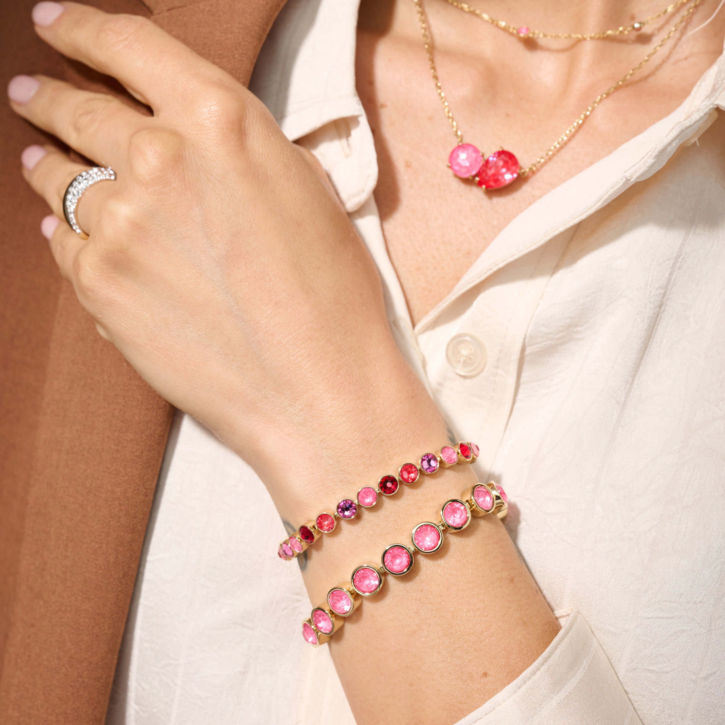 Golden Dahlia Ice Bracelet — view 2