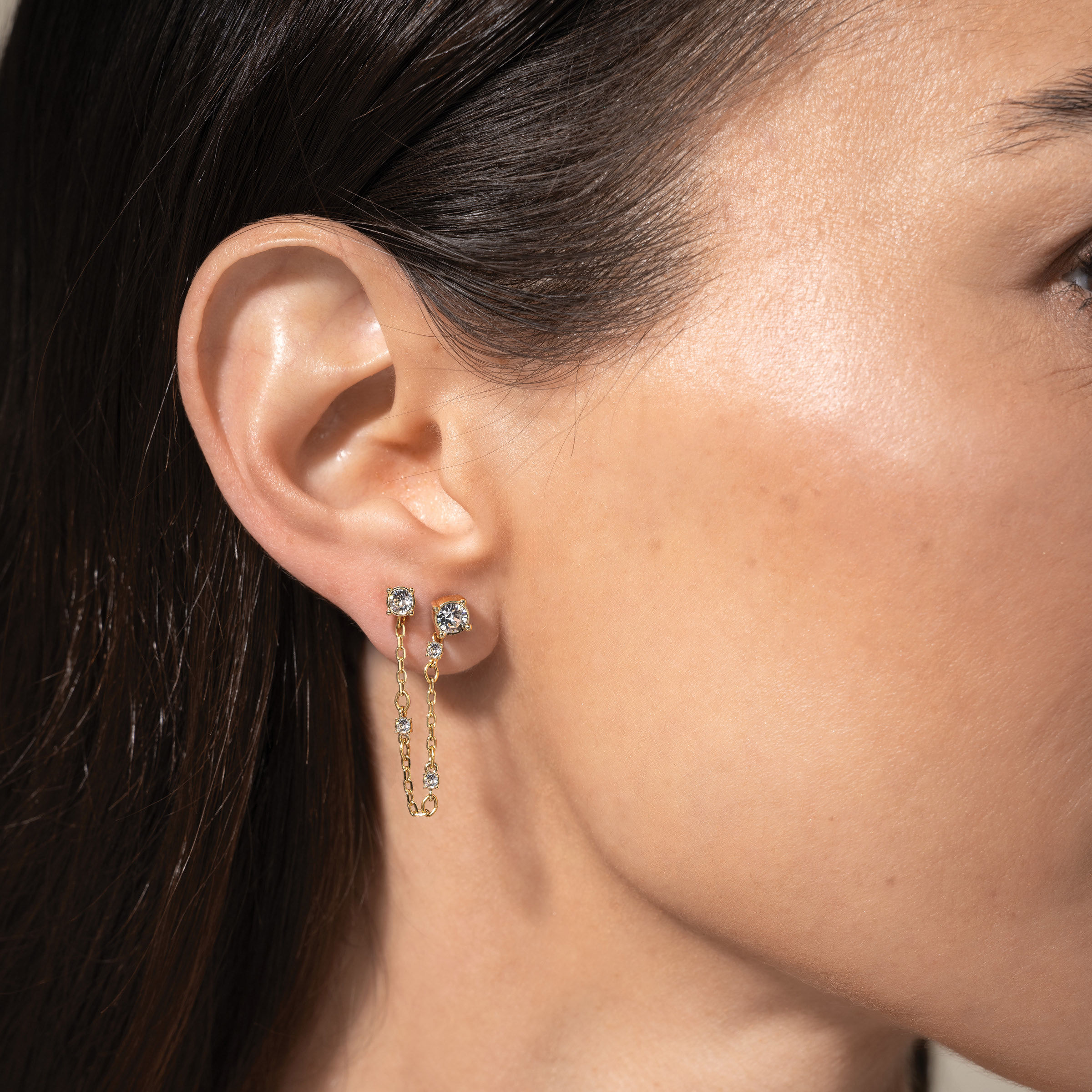 Double Time Earrings — view 3