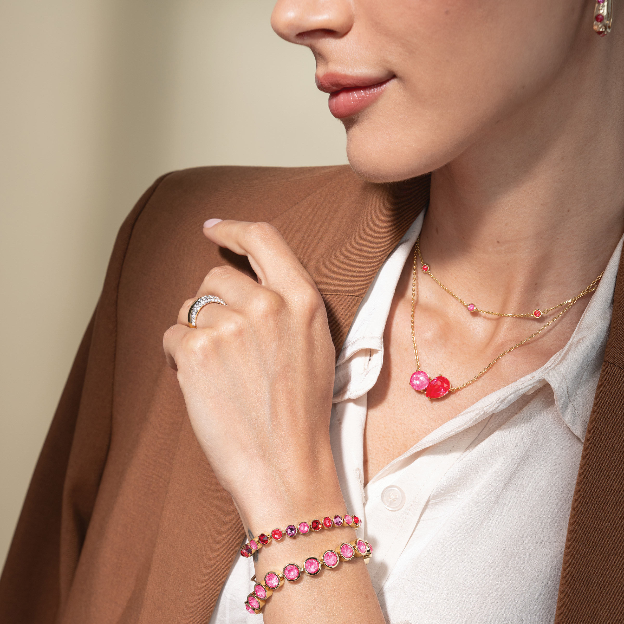 Golden Dahlia Ice Bracelet — view 3