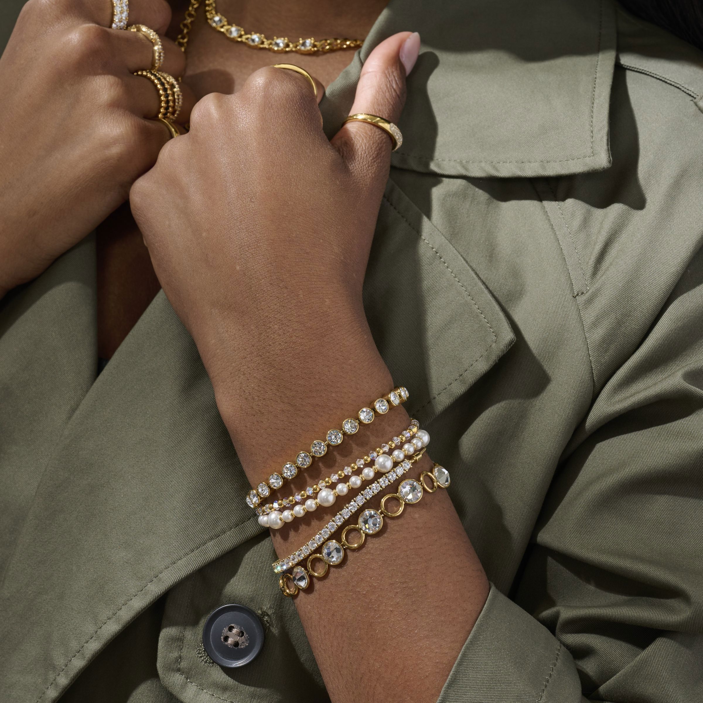Bravo Bracelet, Golden — view 2