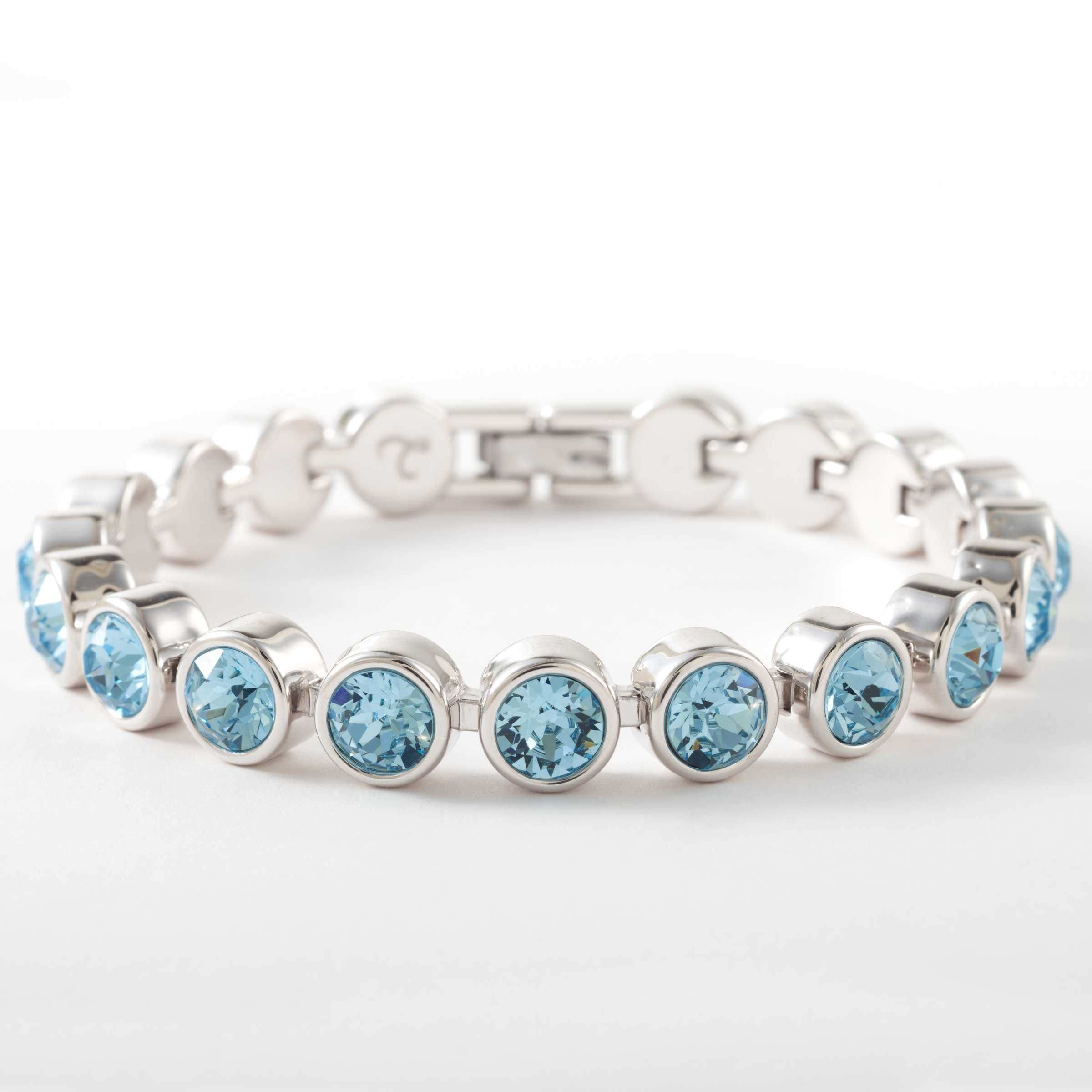 Aquamarine Ice Bracelet