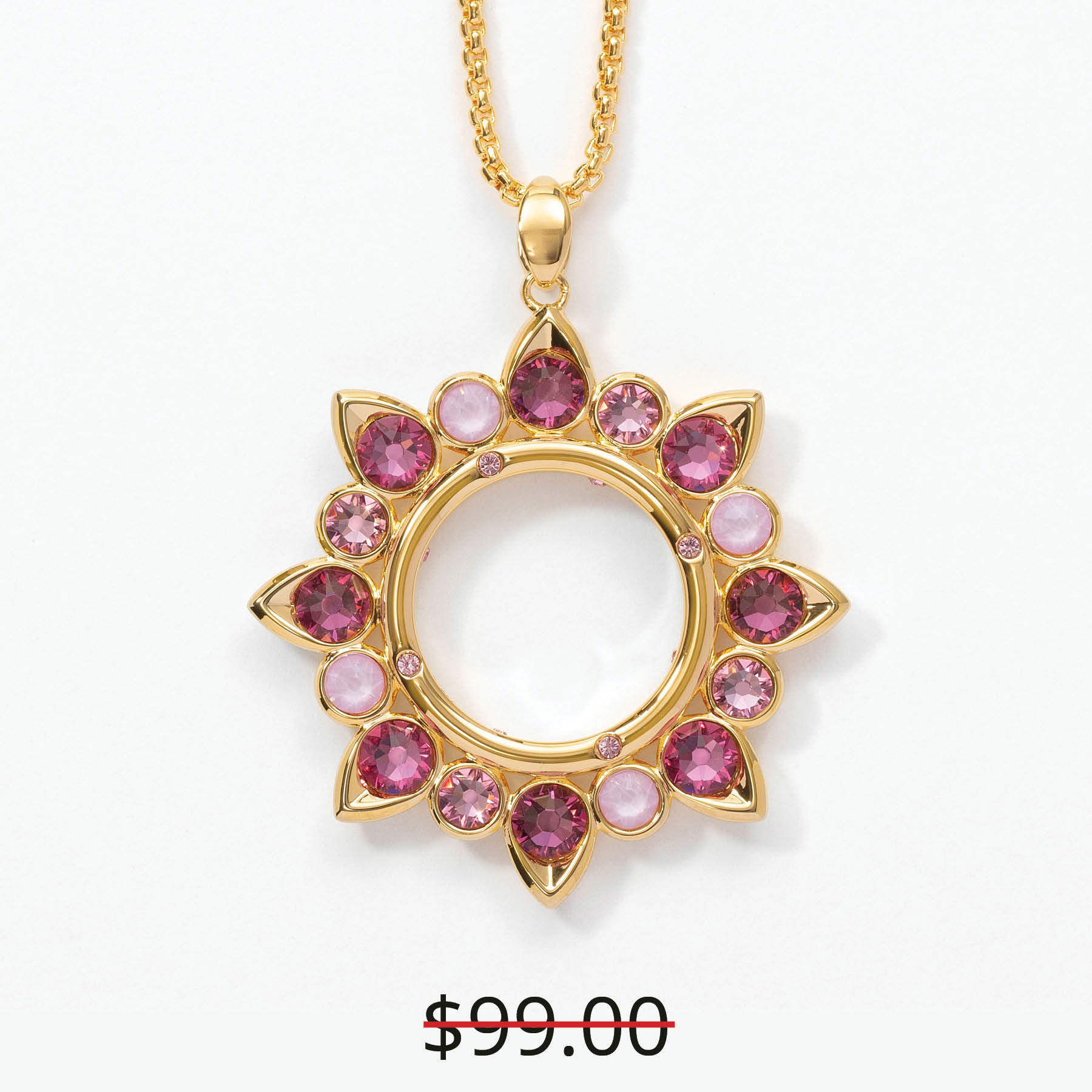 Tranquility Pendant, Golden