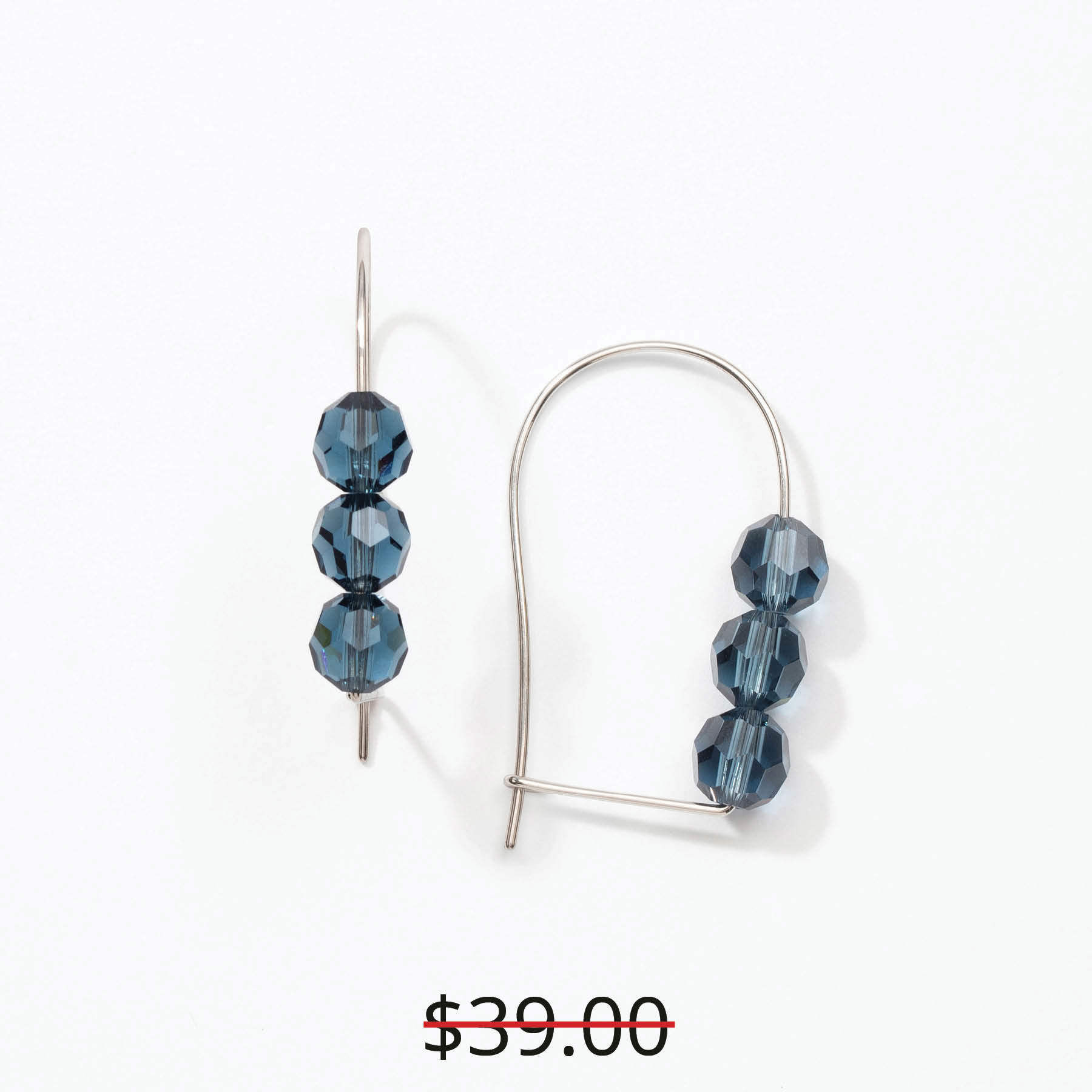 Down to the Wire Earrings, Montana