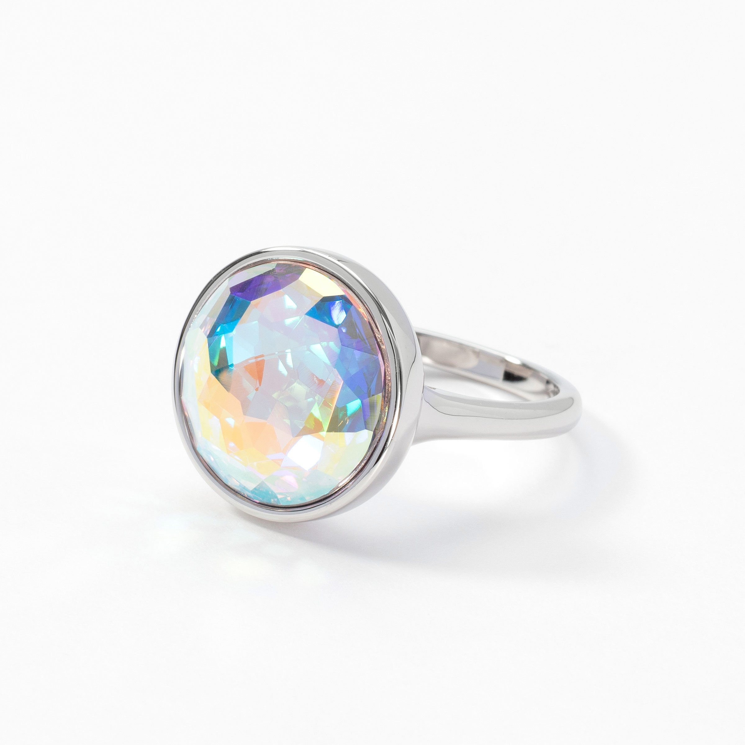 Fantasy Ring, Crystal Aurore Boreale - Size 10