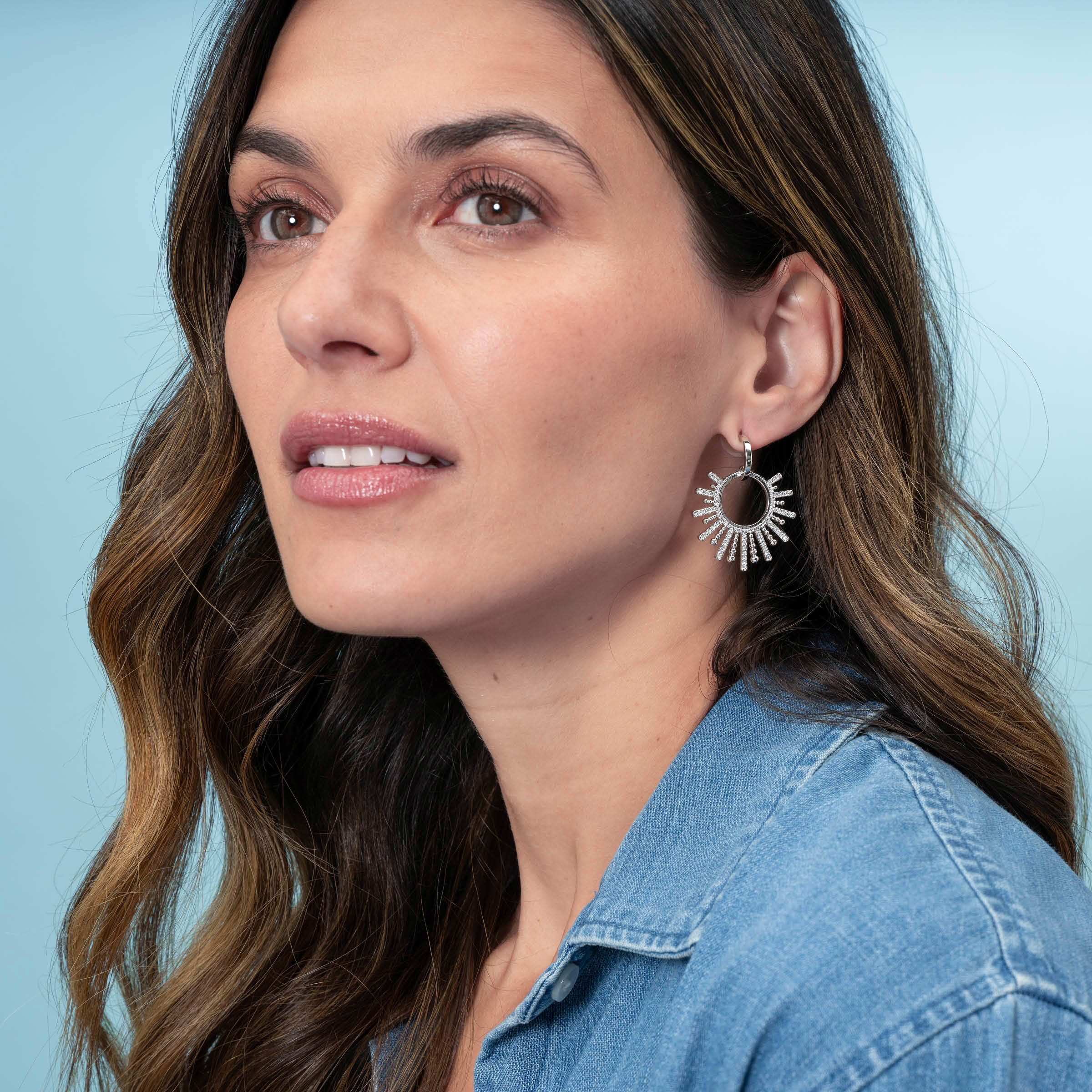 Cutting Edge Earrings — view 2