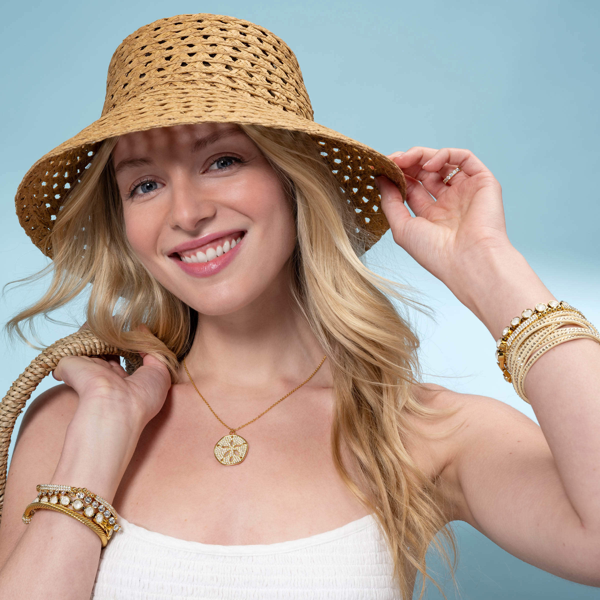 Sand Dollar Necklace — view 2