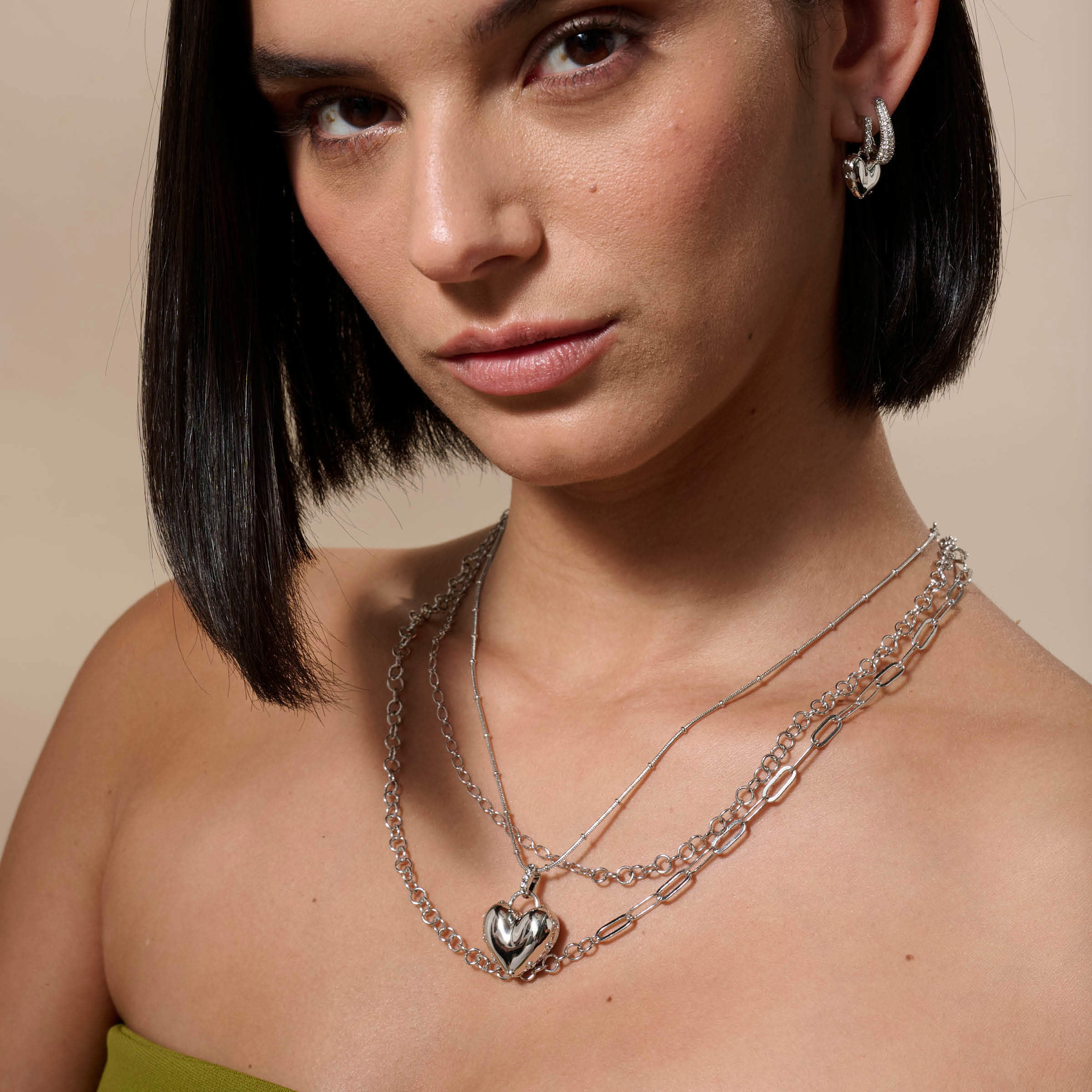 Full Heart Pendant — view 3