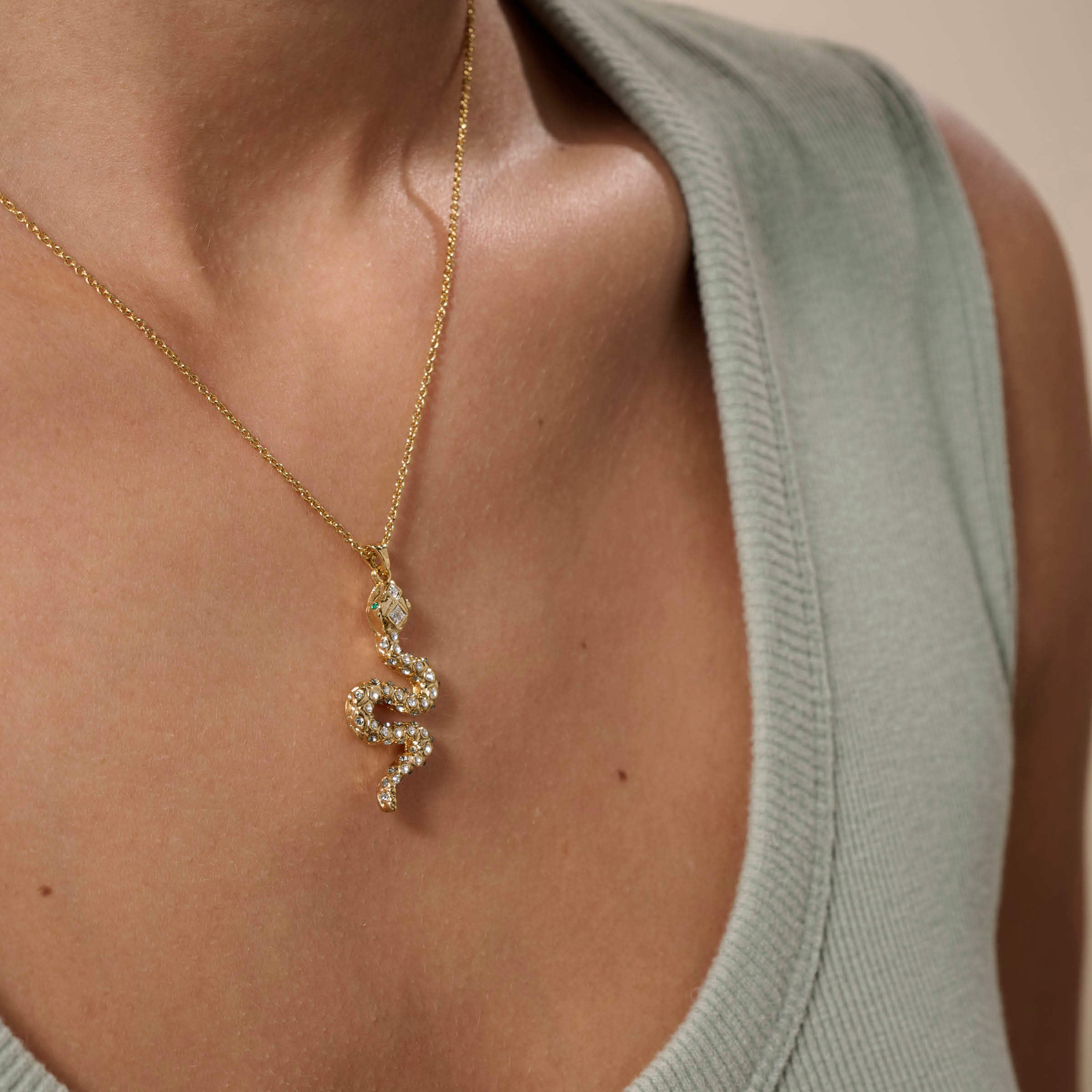 Serpent Necklace — view 2