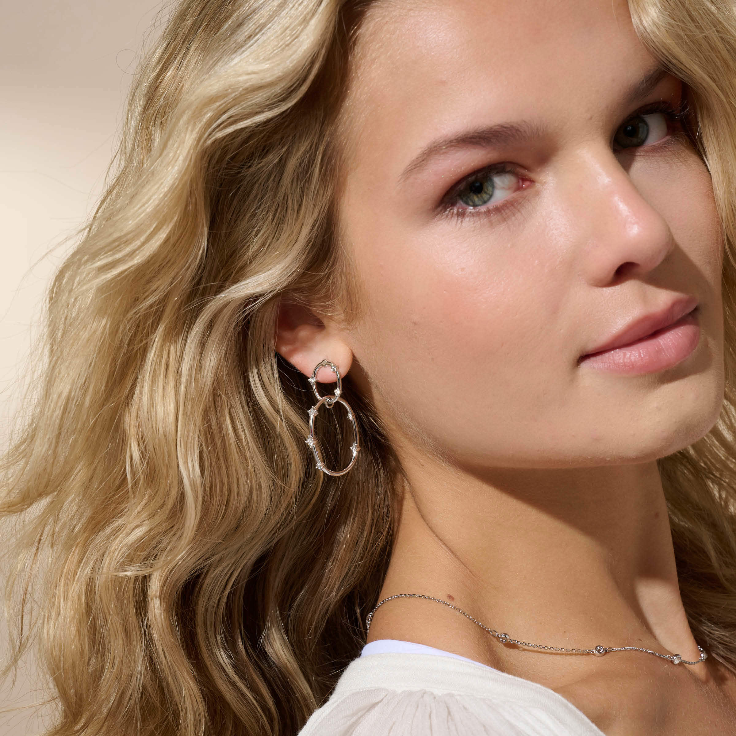 Interstellar Earrings, Crystal — view 2
