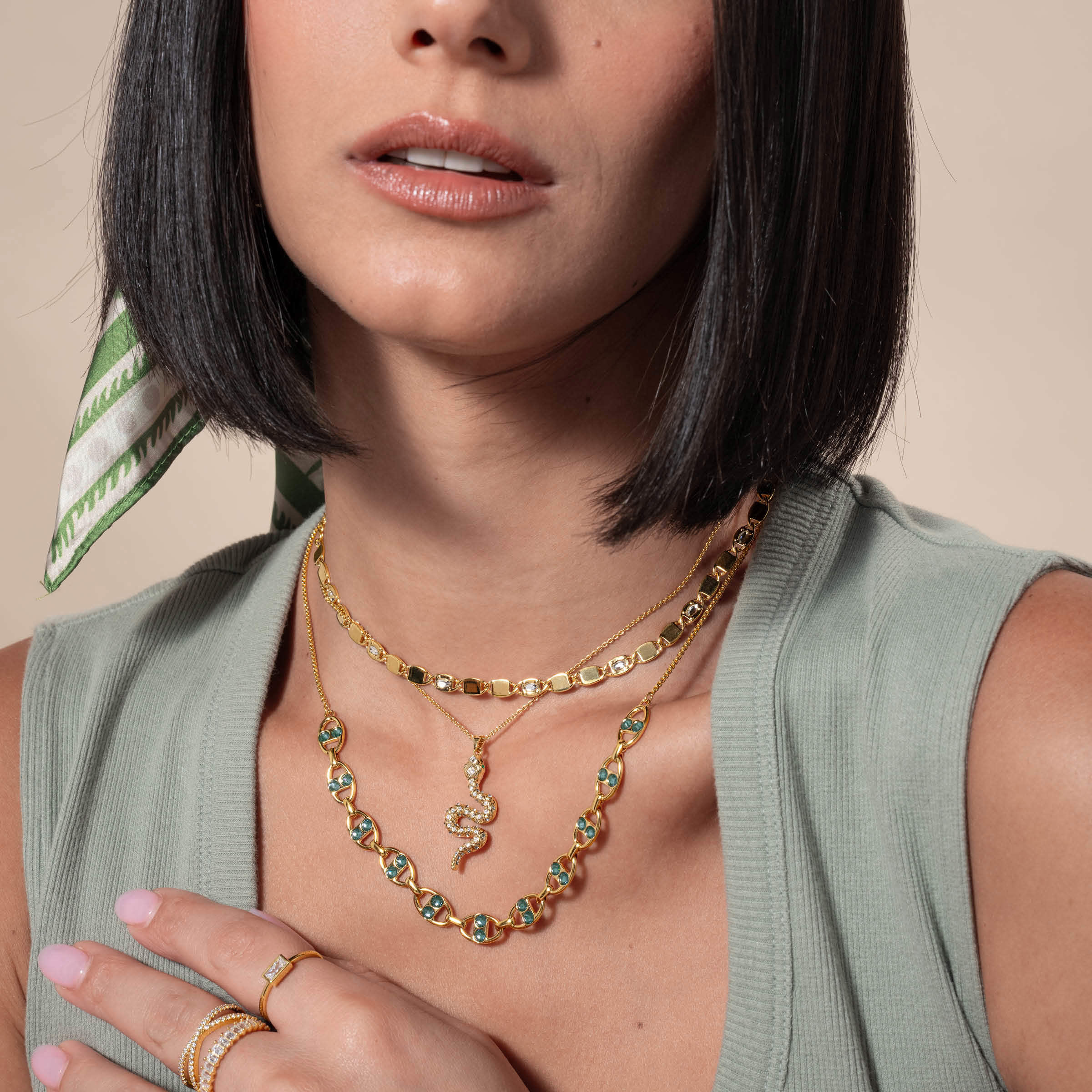 Serpent Necklace — view 4
