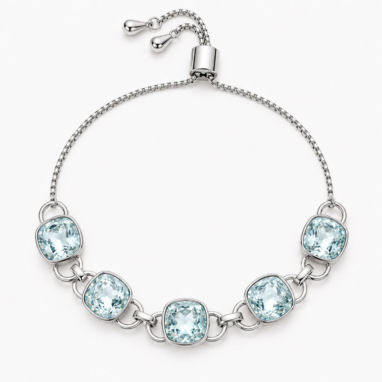 Icon Bracelet, Light Azore