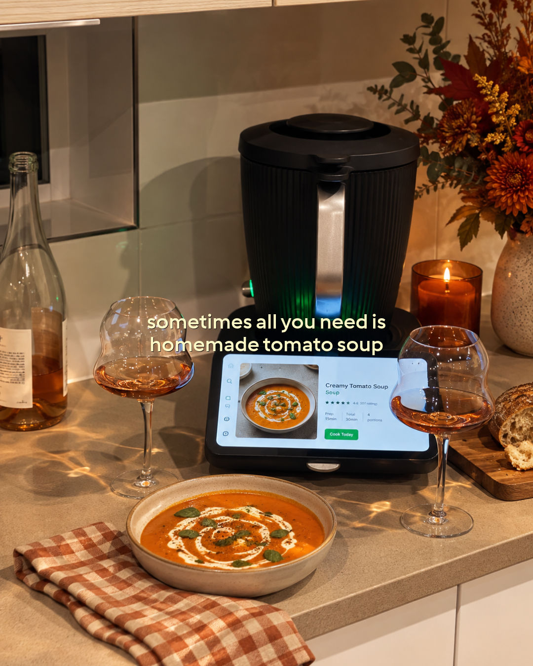 sometimes all you need is homemade tomato soup 1