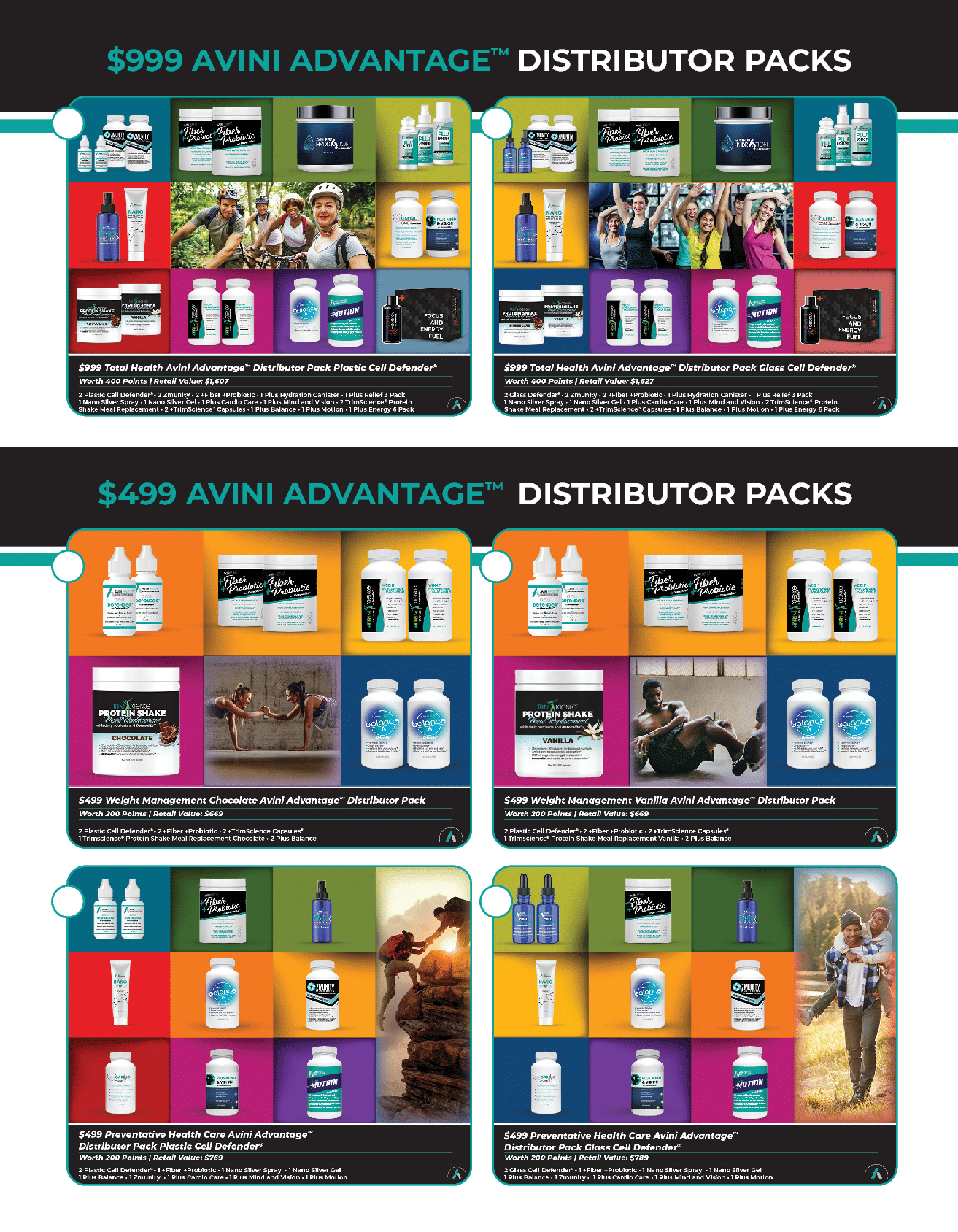 Distributor Avini Advantage Packs (June 2026)