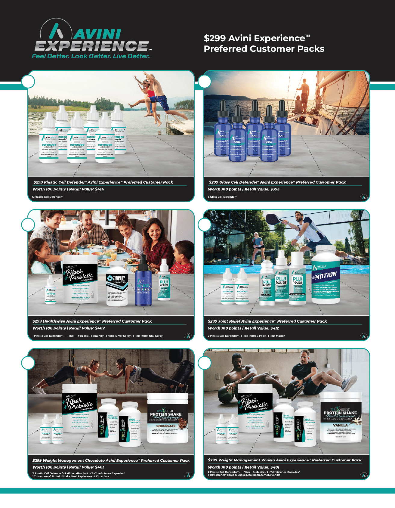 Preferred Customer Avini Experience Packs (June 2026)