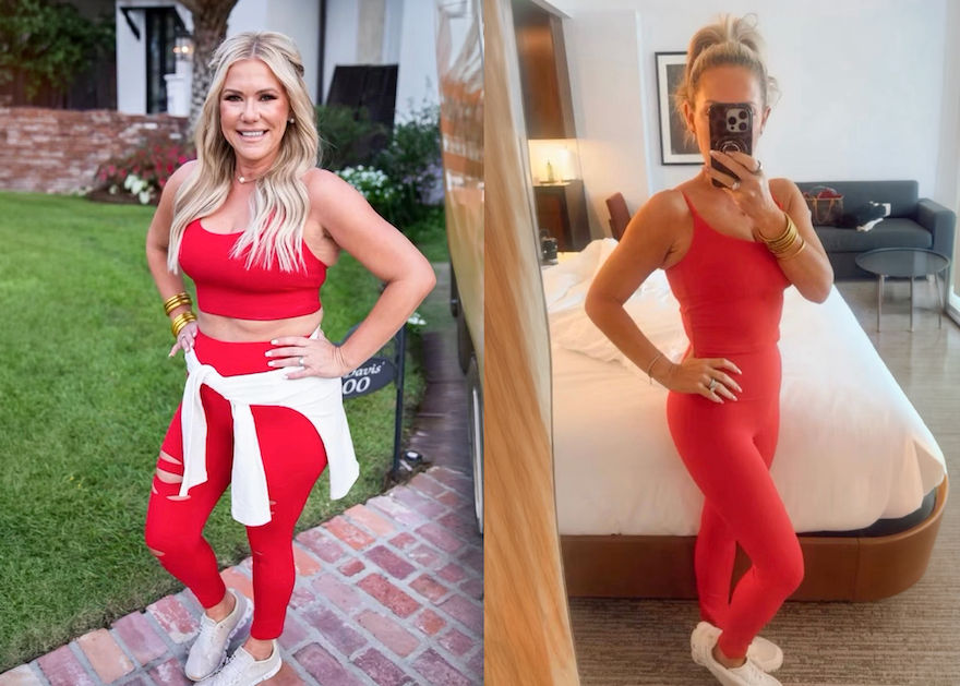 Courtney before and after MAKE 3
