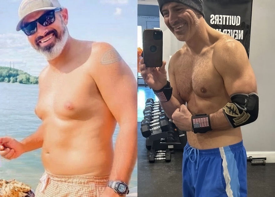 JR before and after MAKE 3