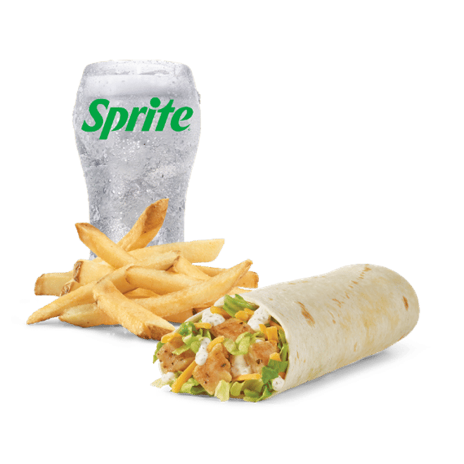 Grilled Chicken Wrap Combo