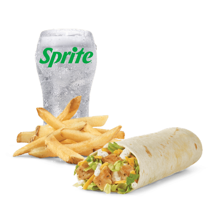 Grilled Chicken Wrap Combo