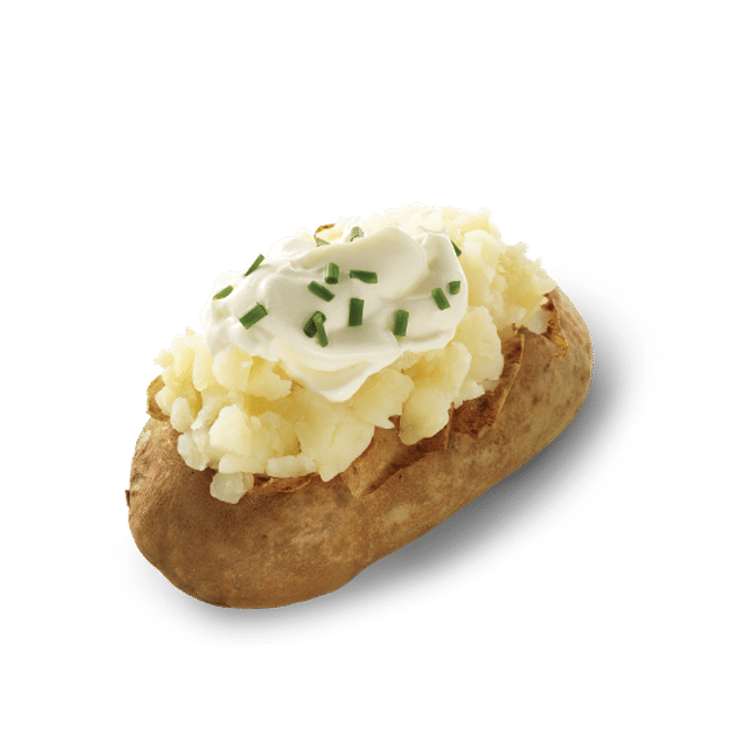 Sour Cream and Chive Baked Potato