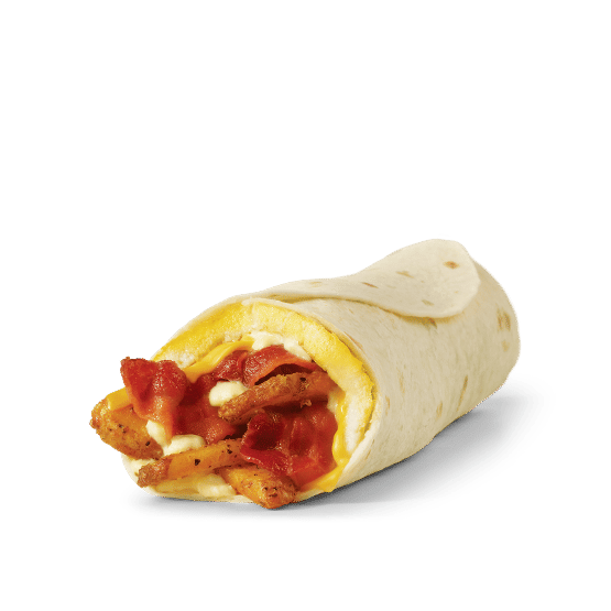 Breakfast Burrito, Bacon — view 1