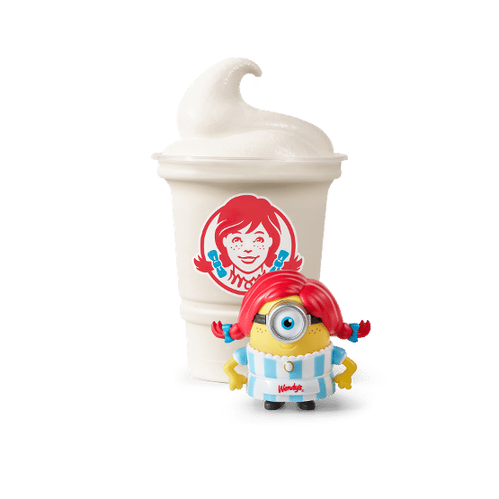 Minion Collectible + Small Vanilla Frosty® — view 1