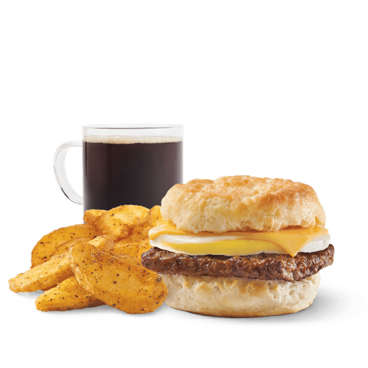 Sausage, Egg & Cheese Biscuit Combo