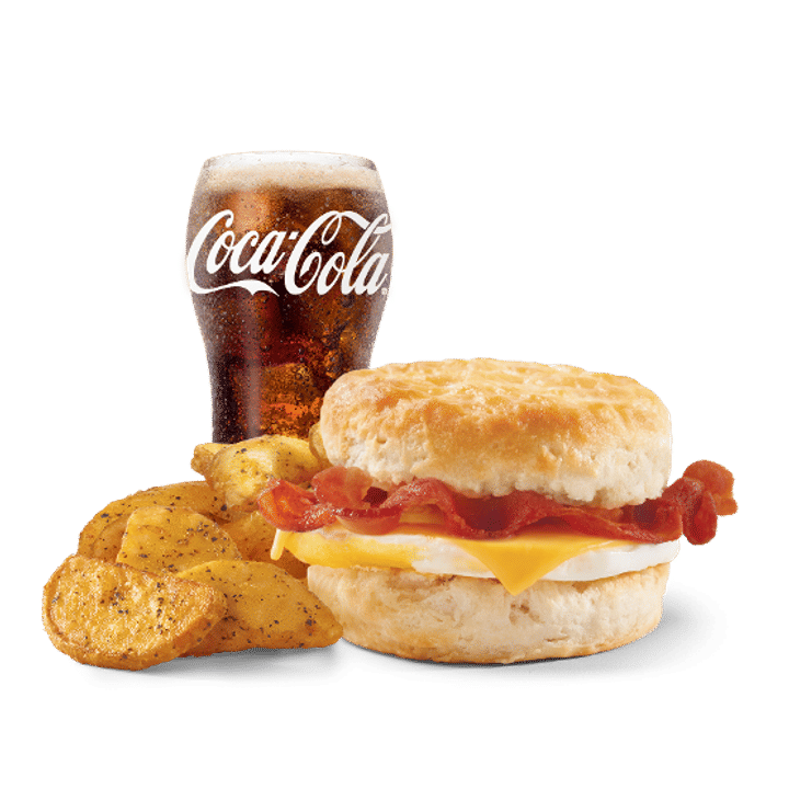 Bacon, Egg & Cheese Biscuit Combo