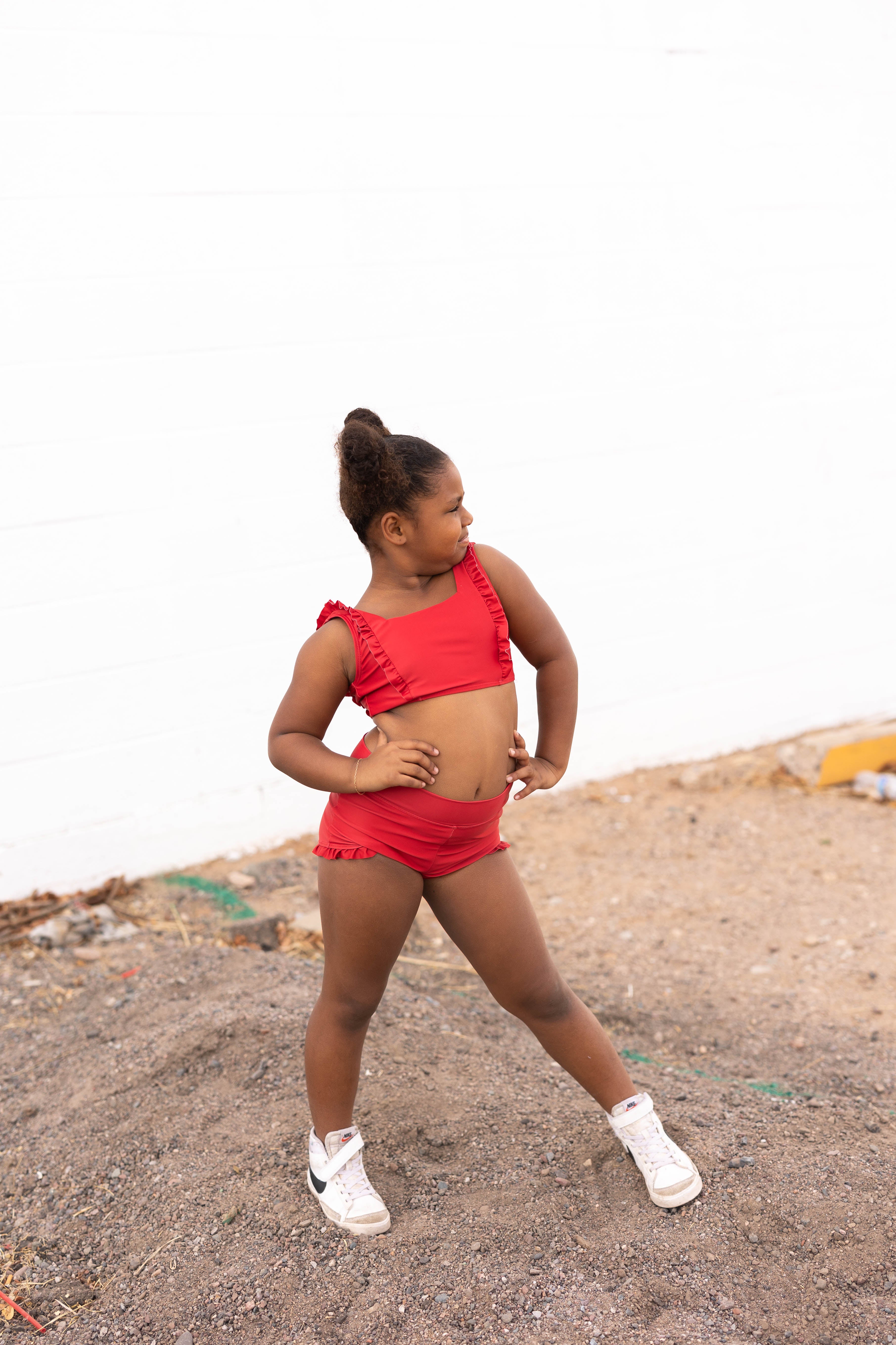 Hattie Briefs - Deep Red — view 1