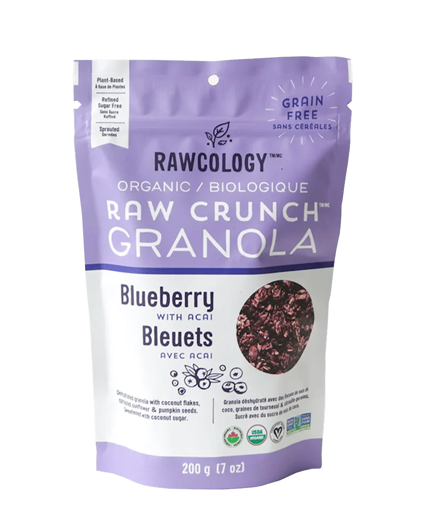 Blueberry with Acai Raw Crunch Granola
