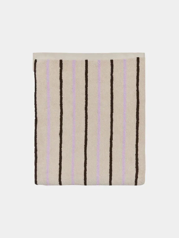 Striped Face Towel