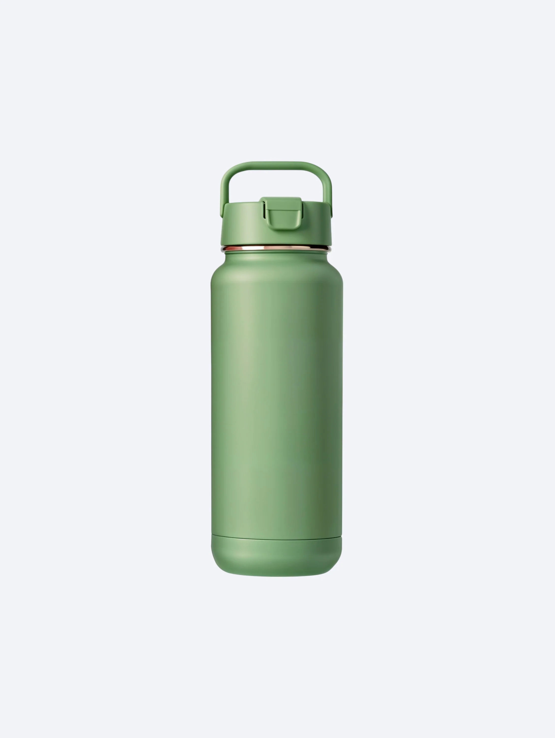 Insulated Flip-Top Bottle with Handle