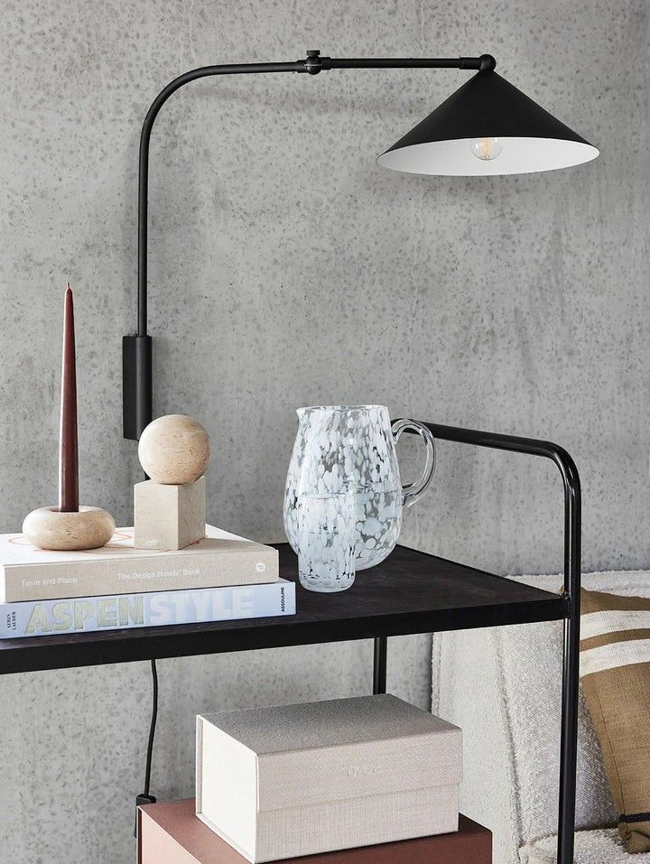 Angled Wall Shade Lamp