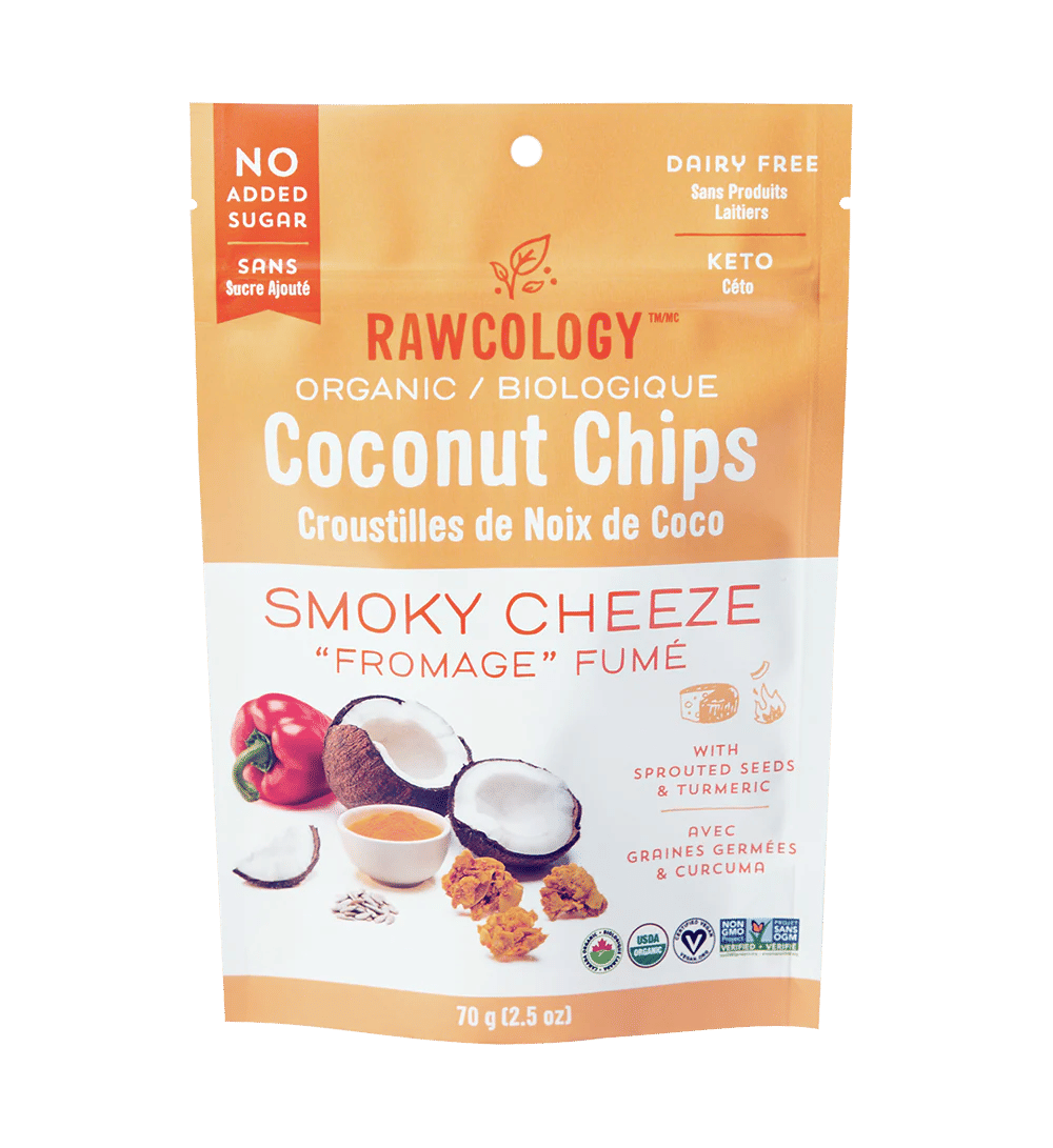 Smoky Cheeze Superfood Coconut Chips