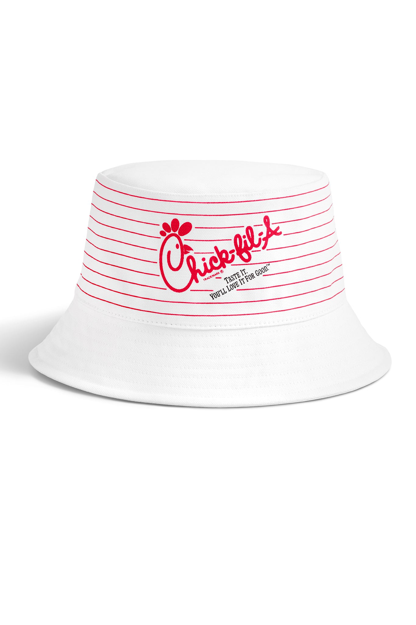 Retro Chick-fil-A® Striped Bucket Hat