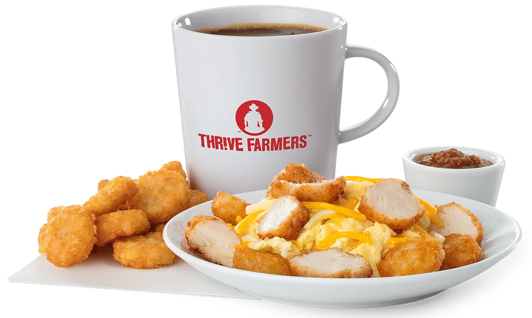 Hash Brown Scramble Bowl Meal
