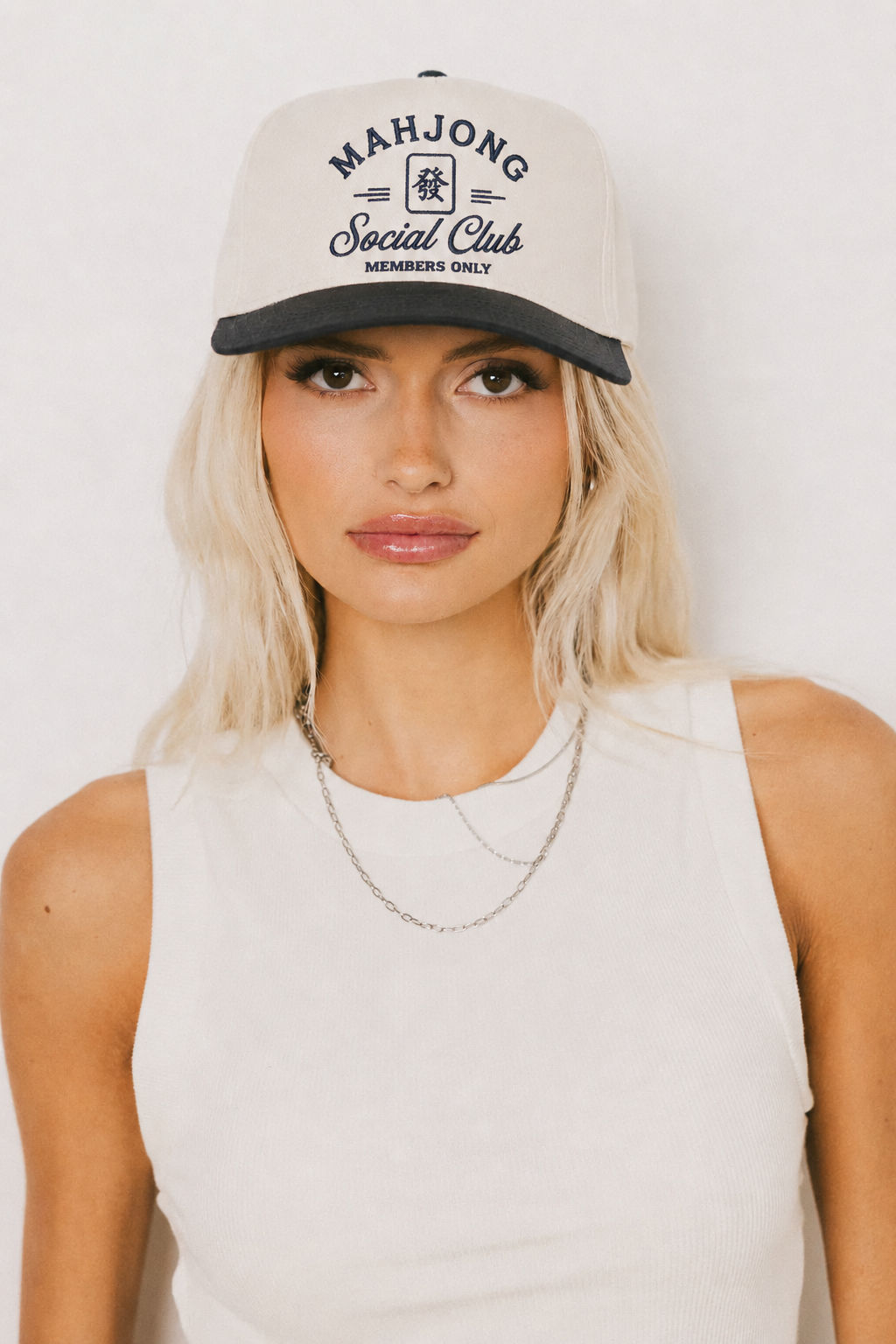 Mahjong Social Club Cap, Members Only