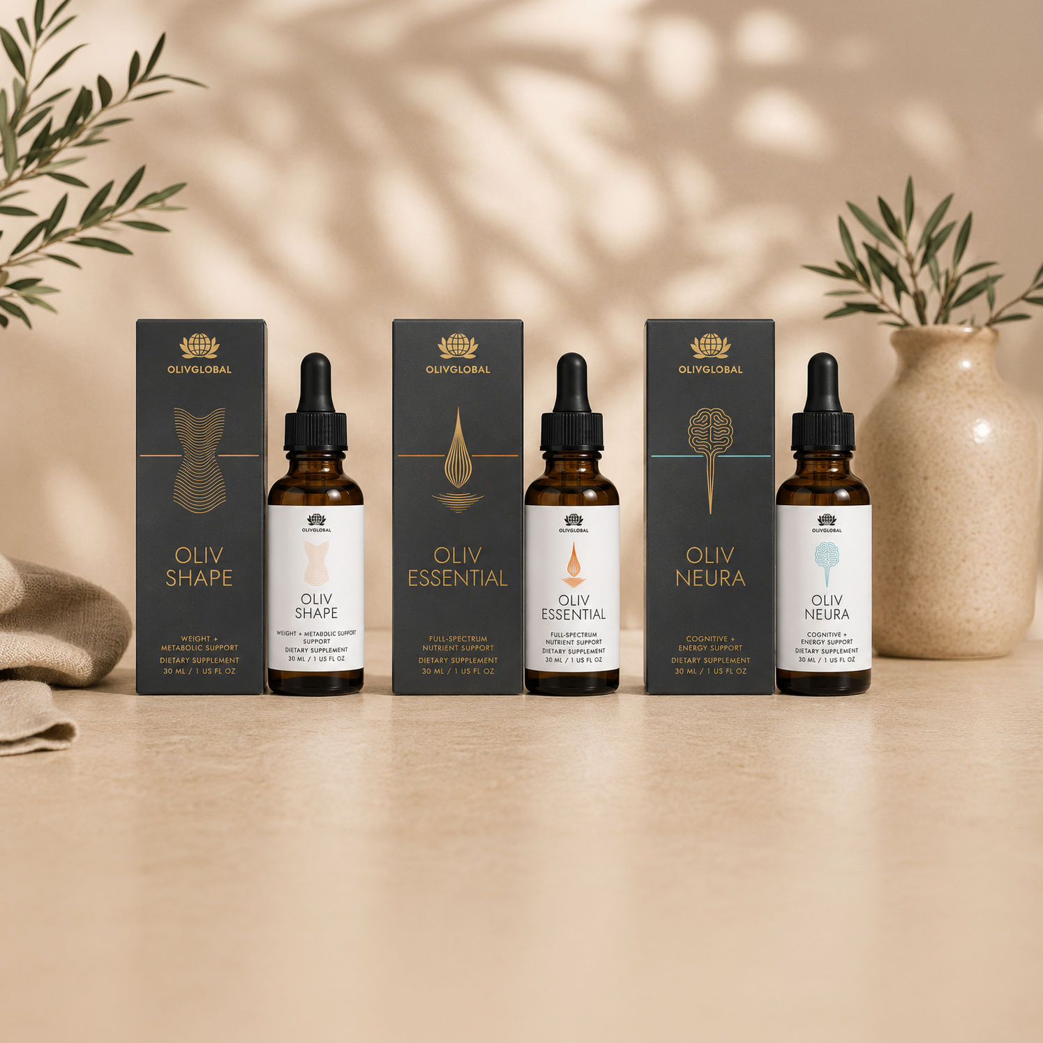 OLIV Luxury Trio — view 2
