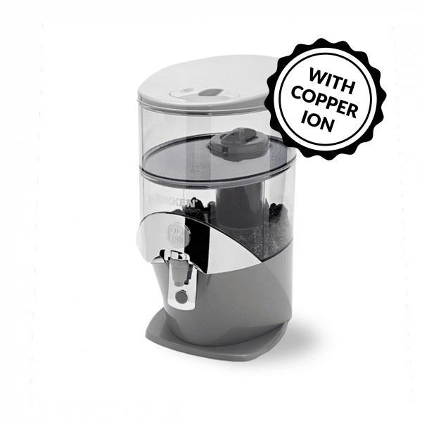 PiMag® Wallmount Shower Filter Housing with Chrome Finish
