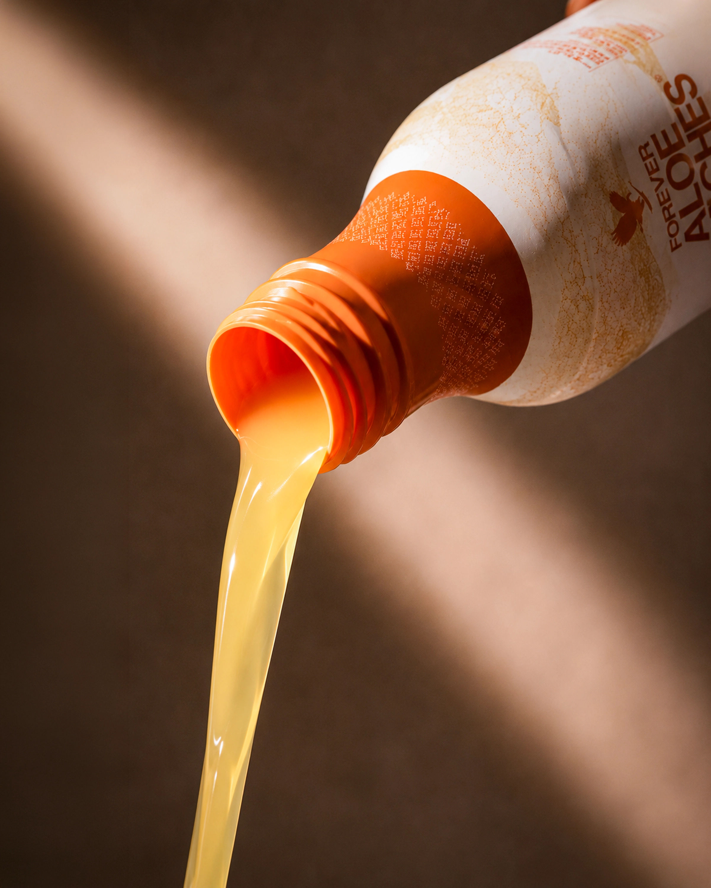 Forever Aloe Peaches — pour the daily aloe ritual