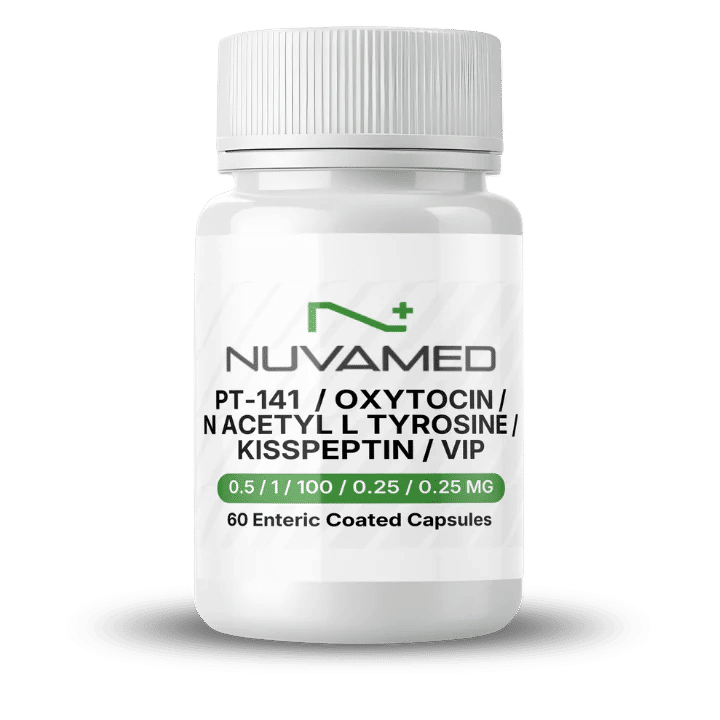 PT-141 | Oxytocin | NALT | L-Tyrosine | Kisspeptin | VIP (Capsules)