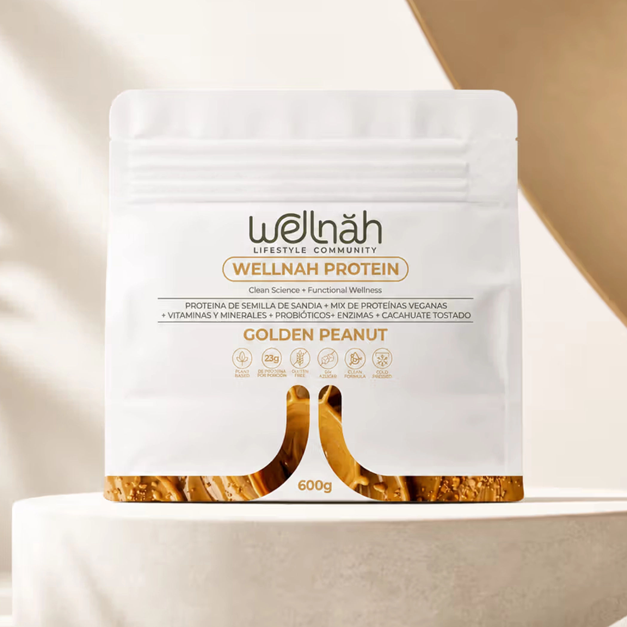 PROTEÍNA CACAHUATE 600g