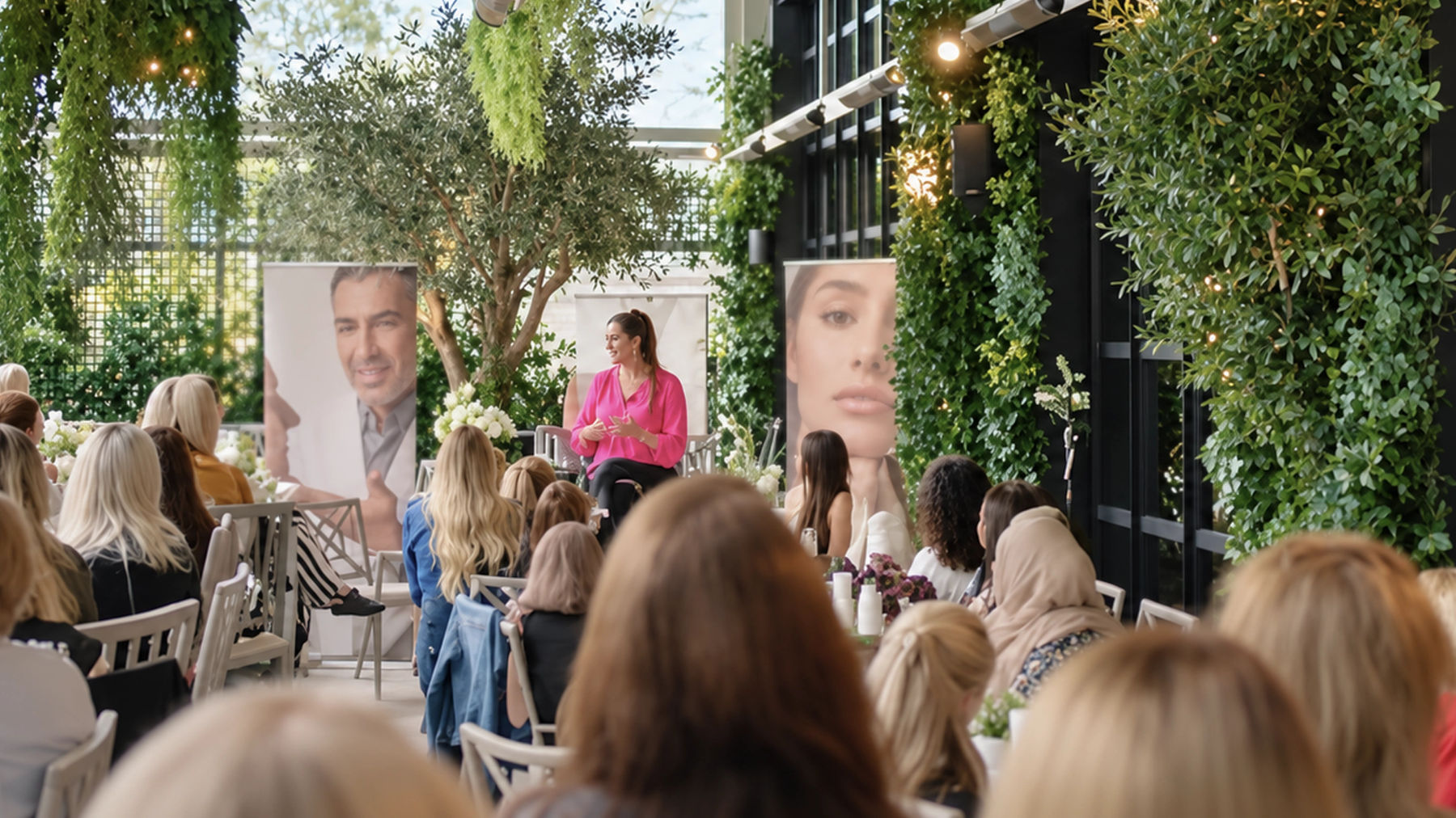 Beyond Beauty Club members at a community event