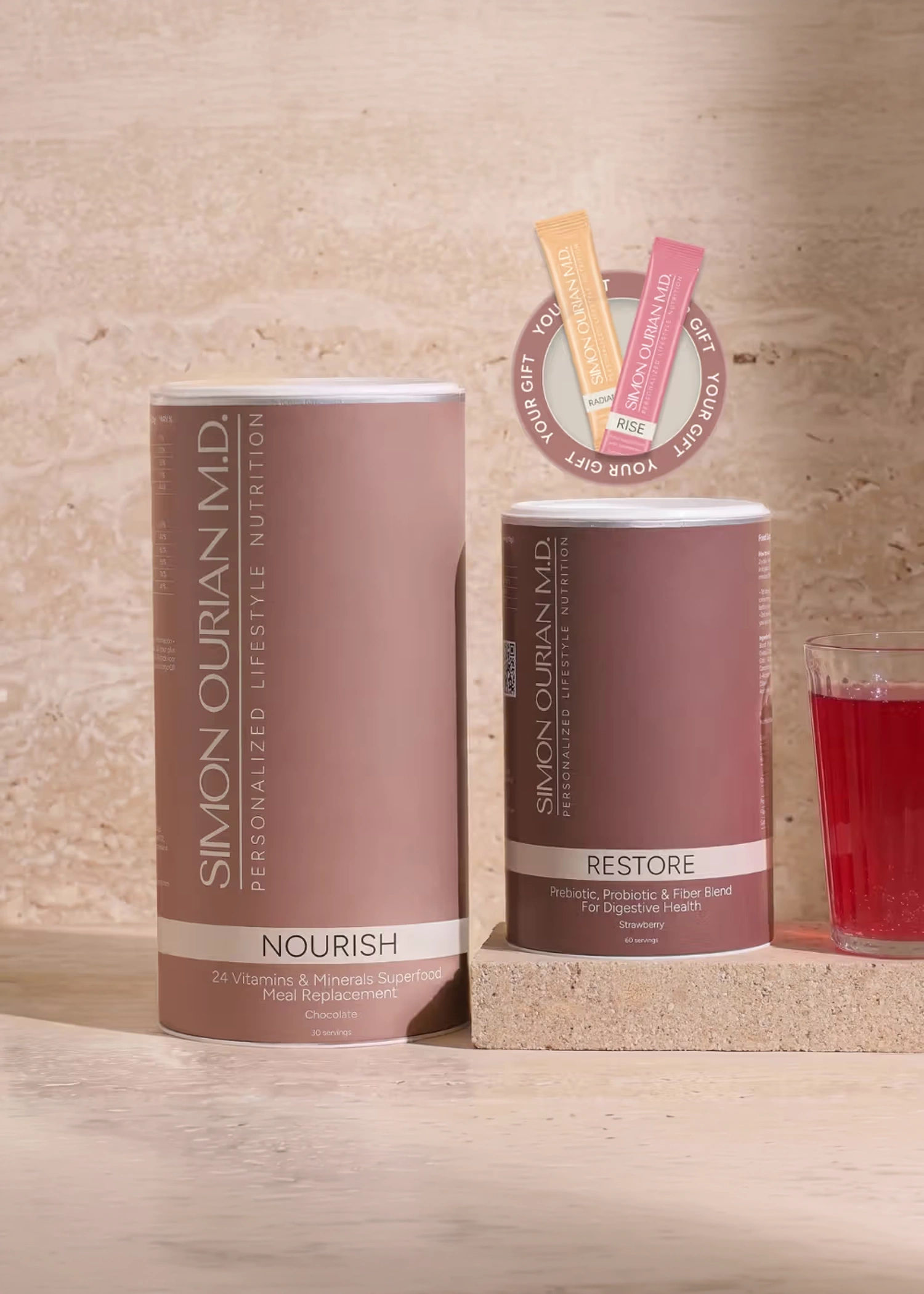 Body Balance with NOURISH 2x Chocolate + 1x Vanilla — Nutrition
